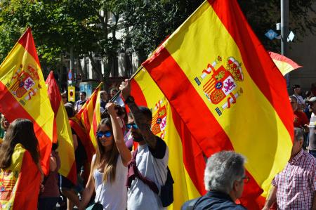 Photo of People Holding Flags