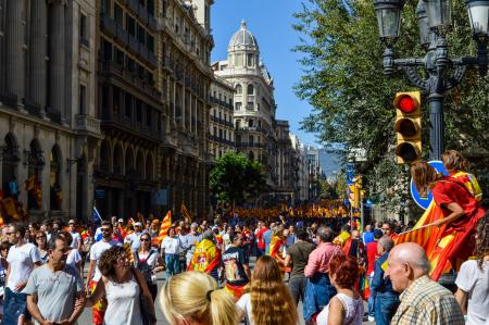 Photo of People Rallying in the Street