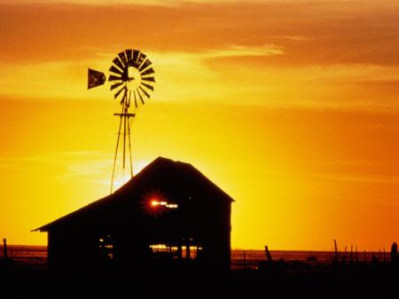 Photo of Ride-on Tractor during Sunset