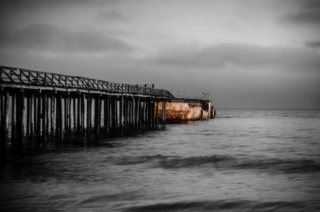 Photo of Seashore during Night Time