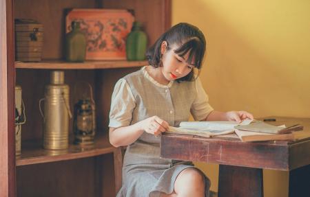 Photo of Short-haired Woman Reading