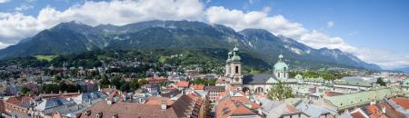 Photo of Town over Viewing Mountains during Daytime