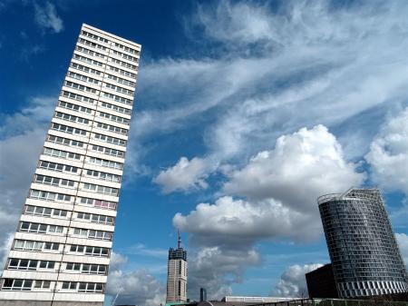 Warsaw Spire Glass Window Building Skyscraper