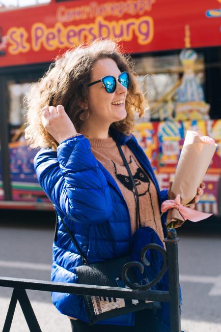 Photo of Woman Wearing Blue Jacket