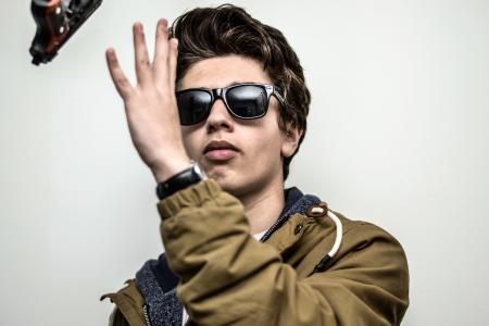 Photography of a Man Wearing Sunglasses