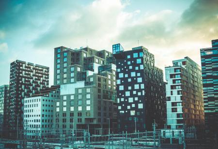 Photography of Assorted-color High Rise Building