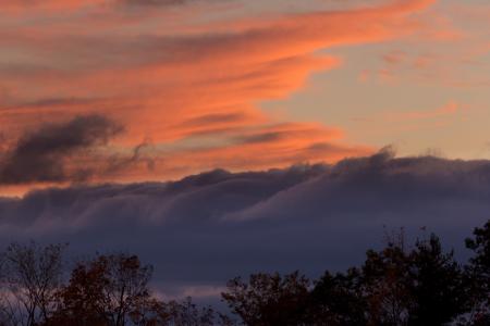 Photography of Nimbus Clouds during Sunset