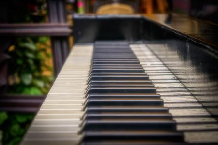 Piano Closeup