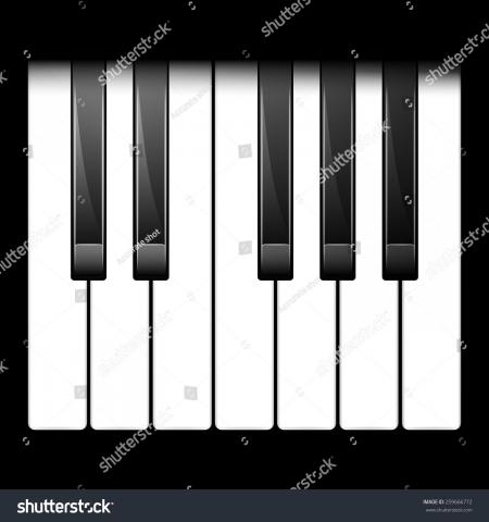 Piano Keys Illustration
