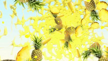 Pineapple background