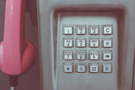 Pink and Gray Telephone