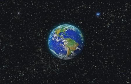 Planet Earth Seen From Space