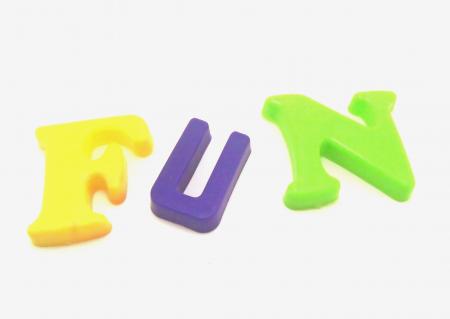Plastic letters - Fun