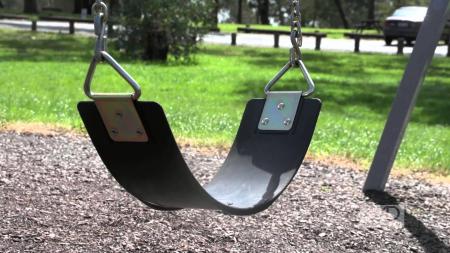 Playground swing