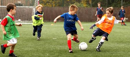 Playing Football