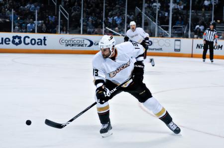 Playing Ice Hockey