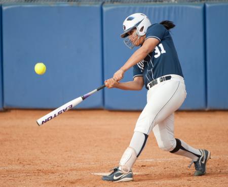 Playing Softball