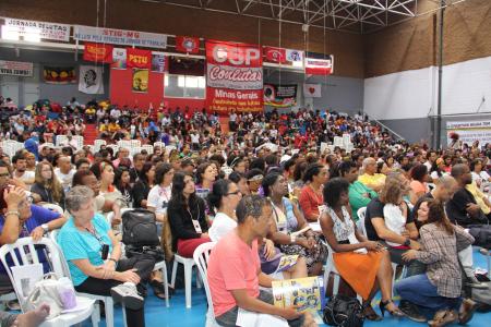 Plenário do 1° Encontro Nacional de Negras e Negros