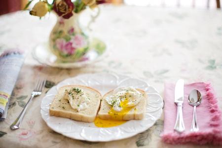 Poached Eggs on Toast