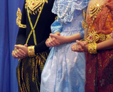 Politely Holding of the Hands