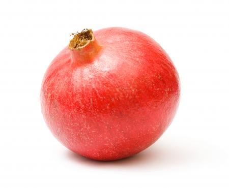 Pomegranate isolated on white background