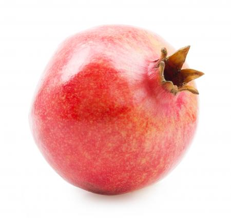 Pomegranate isolated on white background