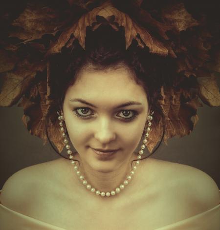 Portrait of Young Woman