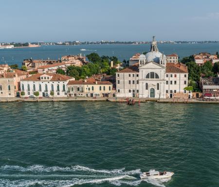 Power Boat Cruising Body of Water