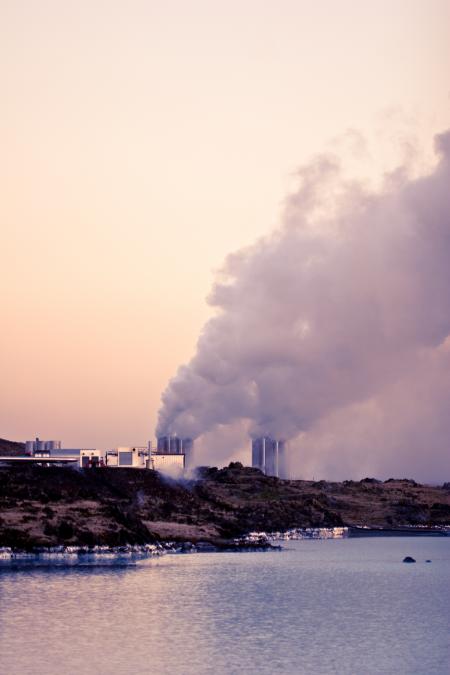 Power station at Reykjanes Peninsula