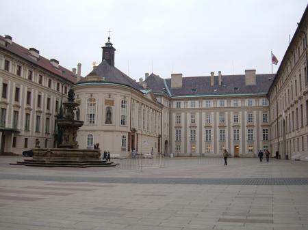 Prague Castle Courtyard