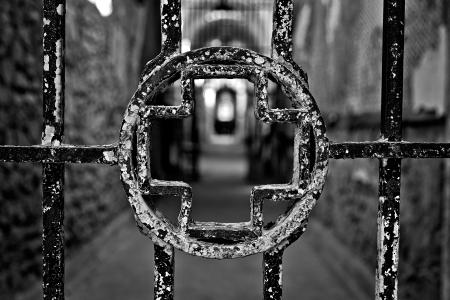 Prison Medical Ward - Black & White HDR