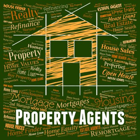 Property Agents Means Real Estate And Habitation