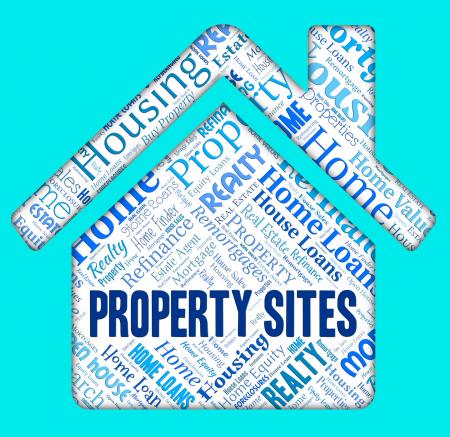 Property Sites Shows Housing Internet And Homes