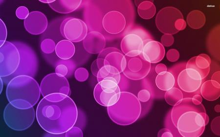 Purple Bubble Background