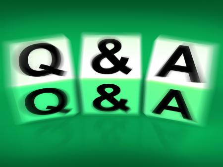 QA Blocks Displays Questions and Answers