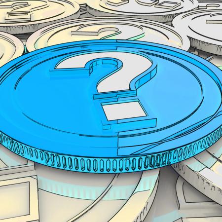 Question Mark Coin Shows Speculation About Finance