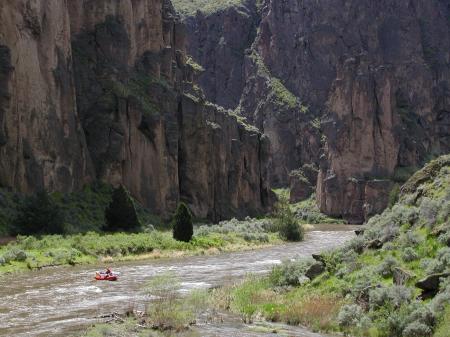 Rafting in the Running Water