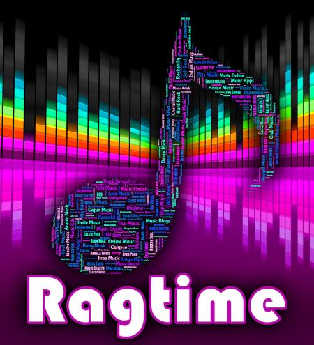 Ragtime Music Means Sound Tracks And Audio