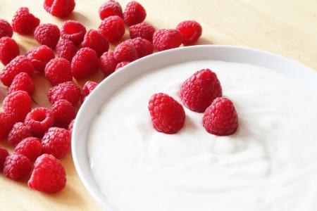 Raspberries and Cream