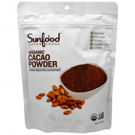 Raw Cocoa powder superfood