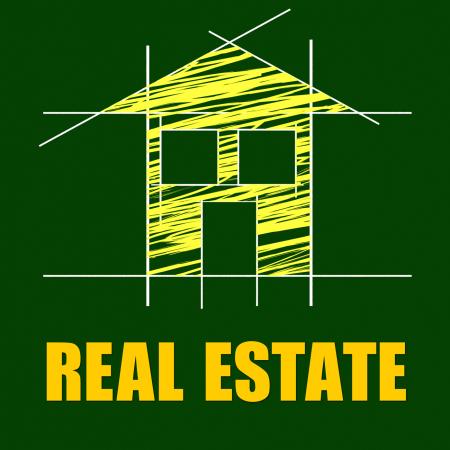 Real Estate Means On The Market And Apartment