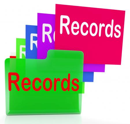 Records Folders Show Files Reports And Evidence