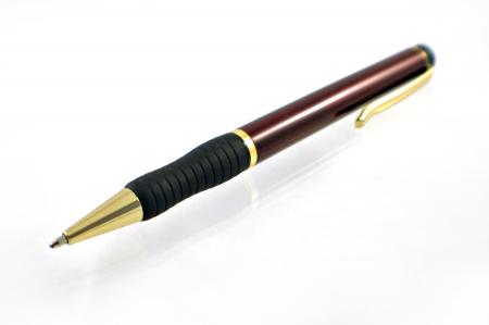 Red and golden pen