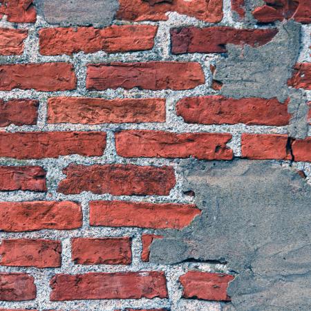 Red brick wall texture