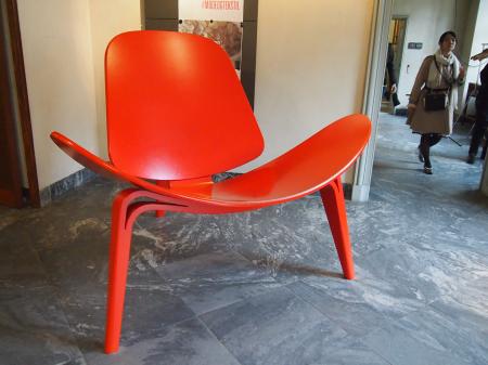 Red Chair at Design Museum, Copenhagen