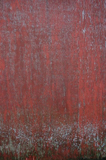 Red Metal Surface