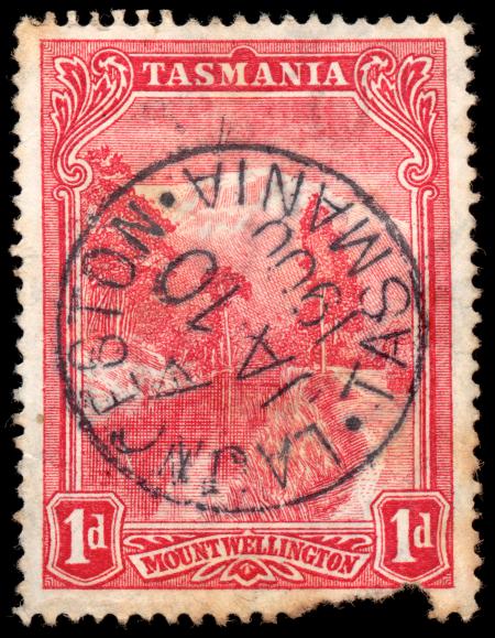 Red Mount Wellington Stamp
