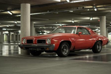 Red Muscle Car