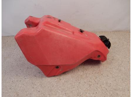 Red petrol tank