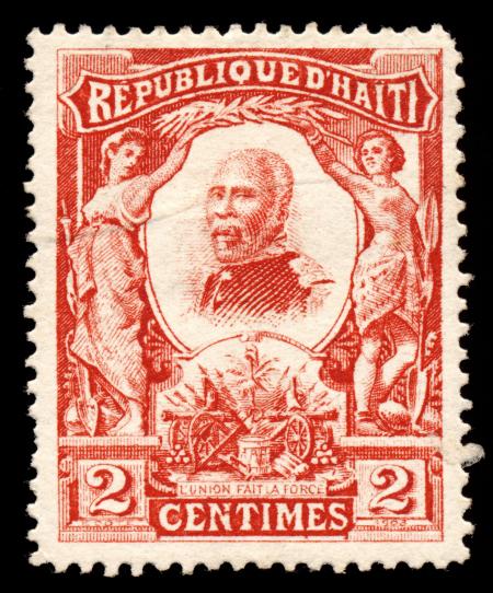 Red Pierre Nord Alexis Stamp